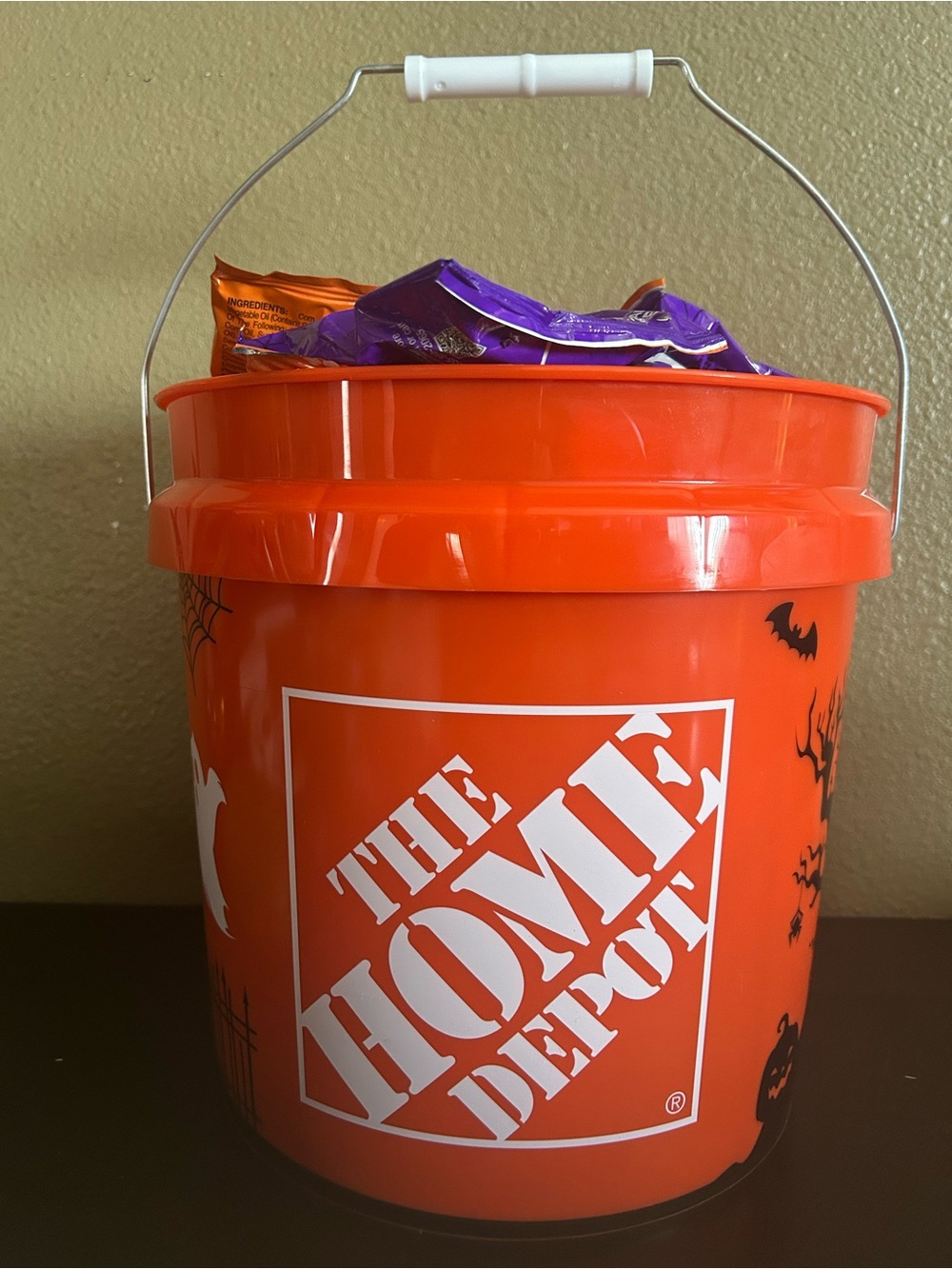 Kids Home Depot Halloween Bucket